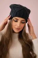 marka niezdefiniowana Dámska čiapka Liliana K375 grafit