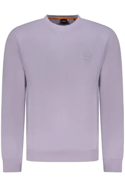 Pánska fialová mikina BOSS