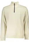 HUGO BOSS MEN'S BEIGE ZIP SWEATSHIRT