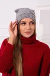 Kesi Čapica s fleece Ula K271 sivá