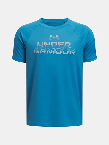 Boys' T-shirt Under Armour UA Tech Split Wordmark SS - Boys