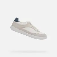 White men's sneakers Geox Rieti - Men's