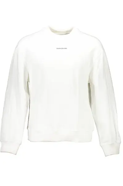 Biela mikina Calvin Klein