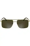CALVIN KLEIN MEN'S SUNGLASSES GOLD