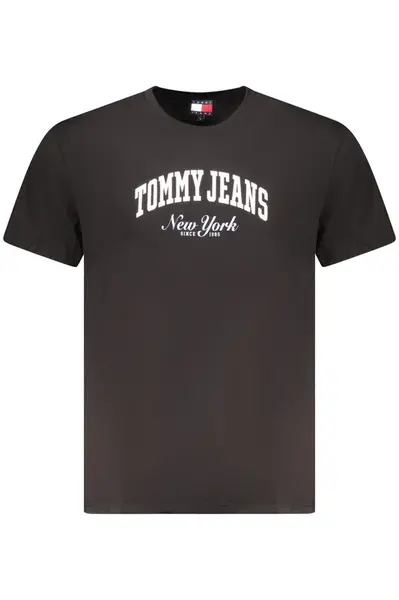 Pánske tričko Tommy Hilfiger čierne