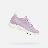 Purple women's sneakers Geox Spherica - Women's