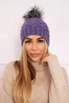 marka niezdefiniowana Čapica s fleece Daria K217 fialový