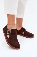 Semišové Poltopánky Barefoot Dámske S Prackou Patches Zazoo