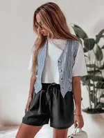 Dámske šortky RELAX TIME čierne