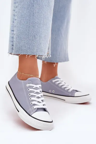 Boto Dámske Klasické Tenisky Modré Omerta