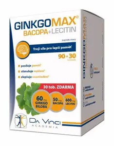 Simply You GinkgoMAX + Bacopa + Lecitin 90+30 tobolek