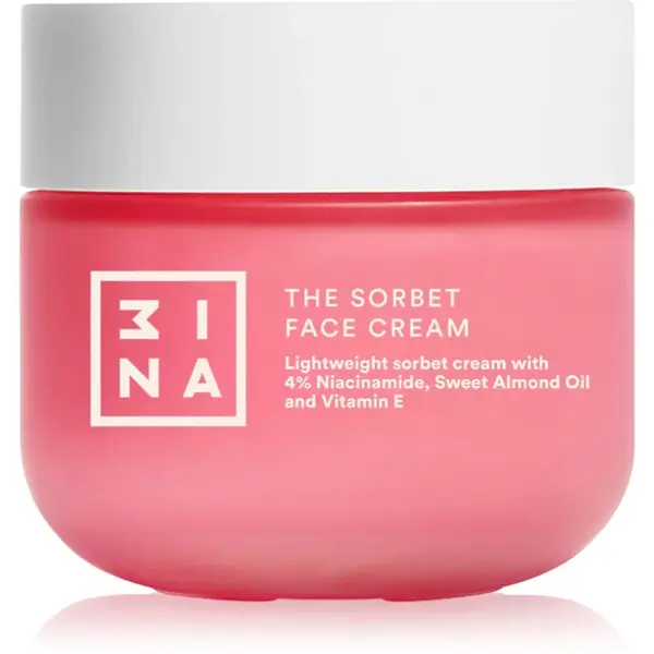 3INA The Sorbet Face Cream lehký hydratační krém na obličej 50 ml