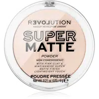 Revolution Relove Super Matte Powder matující pudr odstín Translucent 6 g