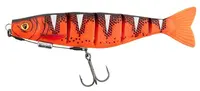 Fox rage gumová nástraha pro shad jointed loaded uv red wake - 18 cm