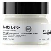 L’Oréal Professionnel Serie Expert Metal Detox hloubkově vyživující maska pro barvené a poškozené vlasy 250 ml