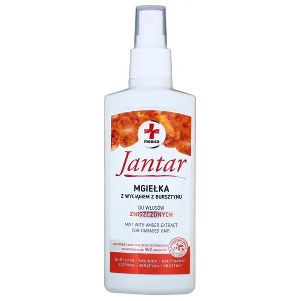 Ideepharm Medica Jantar bezoplachová vlasová péče pro poškozené vlasy 200 ml