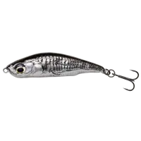 Savage gear wobler 3d sticklebait pencil sinking black silver - 7,5 cm 13 g