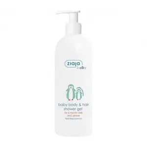 Ziaja Mycí gel na tělo a vlasy pro děti Tučňák (Baby Body & Hair Shower Gel) 400 ml