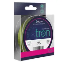 Delphin návazcová šňůra tron zelená 20 m - průměr 0,05 mm / nosnost 2,25 kg