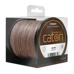Delphin splétaná šňůra caton hnědá-průměr 0,73 mm / nosnost 90,9 kg / návin 190 m