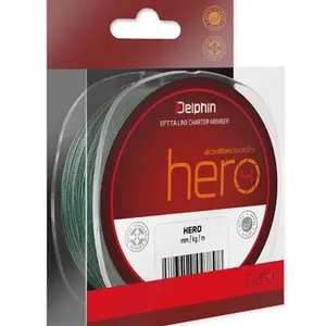 Delphin splétaná šňůra hero-průměr 0,18 mm / nosnost 12,3 kg / návin 300 m