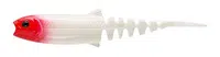 Savage gear gumová nástraha cannibal minnow v-tail red head - 8 cm 3,4 g
