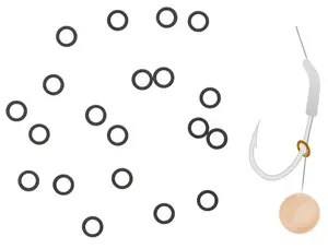 Zfish kroužky návazcové rig rings 20 ks - průměr 3,7 mm