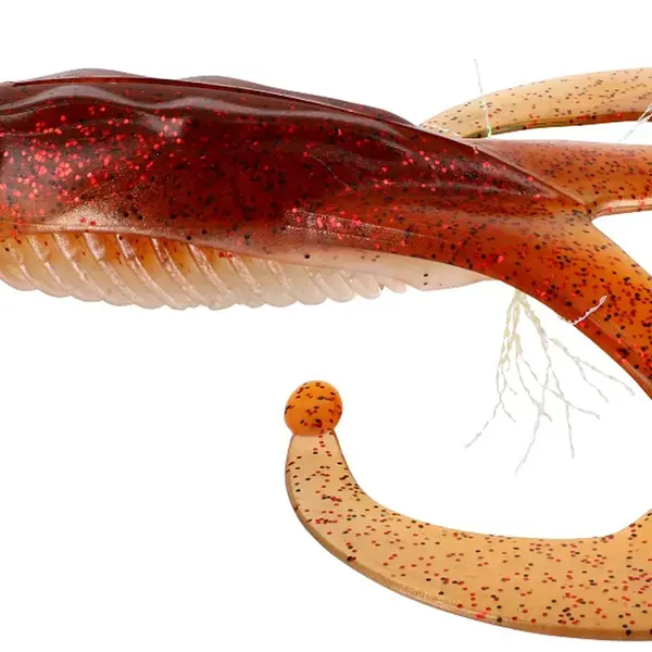 Gunki gumová nástraha bull frog brown sugar red flk 13 cm
