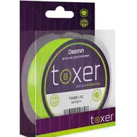 Delphin splétaná šňůra toxer fluo zelená - 0,23 mm 12,8 kg 80 m