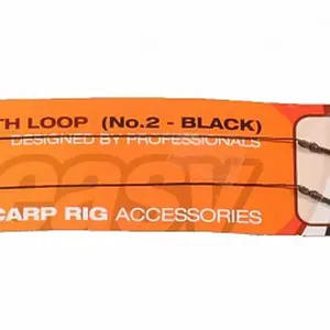 Mivardi návazec classic boilie rig easy s očkem 2 kusy 25 lb-velikost 4/ délka 19cm/ barva černý