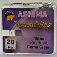 Ashima  extra potápivá návazcová šňůra ground-hog 20 m 15 lb -barva brown