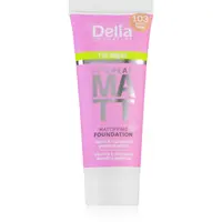 Delia Cosmetics It's Real Matt matující make-up odstín 103 Warm Beige 30 ml
