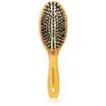 Olivia Garden Bamboo Touch plochý kartáč na vlasy a vlasovou pokožku S 1 ks