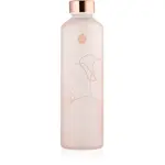 Equa Mismatch skleněná láhev na vodu barva Bloom 750 ml