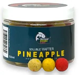 Method feeder fans method action wafter boiliies 12 mm 100 ml - ananas