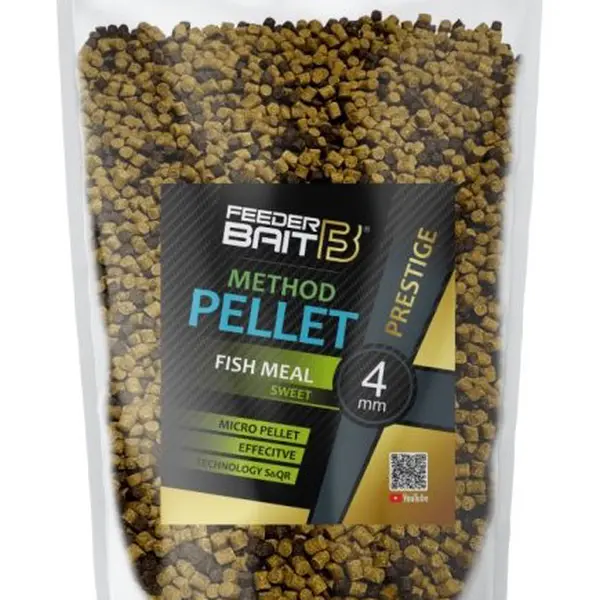 Feederbait pelety pellet prestige 4 mm 800 g - sweet