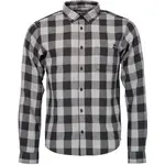 Willard HAJDEN Pánská flanelová košile, černá, velikost XXL