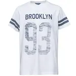 Lewro BROOKLYN Chlapecké triko, bílá, velikost 128-134