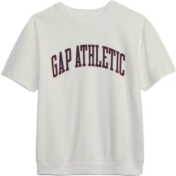 GAP INTL MALE ACTIVE Chlapecká mikina, bílá, velikost