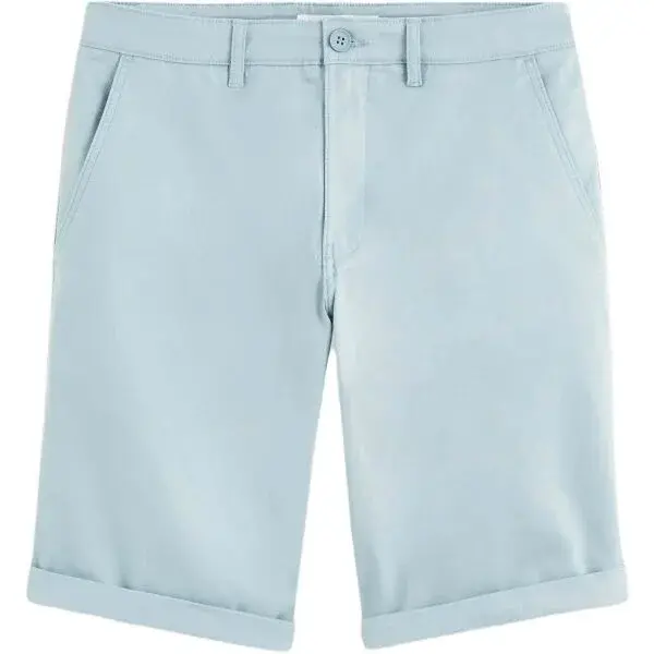 CELIO BOCHINOBM Pánské plátěné kraťasy, světle modrá, velikost
