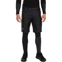 KILPI FANCY Pánské zateplené kraťasy, černá, velikost