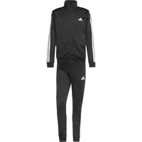 adidas SPORTSWEAR BASIC 3-STRIPES TRICOT M Pánská souprava, černá, velikost XXL