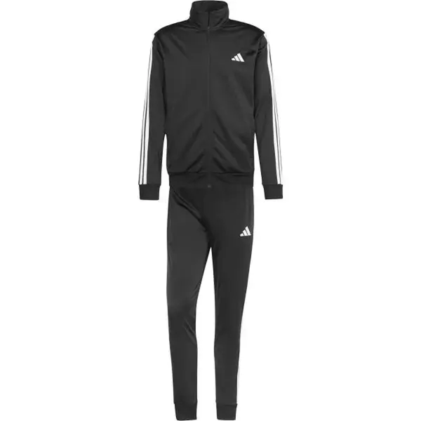 adidas SPORTSWEAR BASIC 3-STRIPES TRICOT M Pánská souprava, černá, velikost XXL