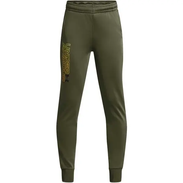 Under Armour ARMOUR FLEECE Chlapecké kalhoty, khaki, velikost M