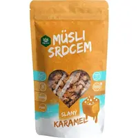 TOPNATUR MÜSLI SRDCEM SLANÝ KARAMEL 350 G Bezlepkové müsli, , velikost 350 G