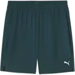 Puma M TAD ESSENTIALS 7 WOVEN SHORT Pánské sportovní kraťasy, tmavě zelená, velikost