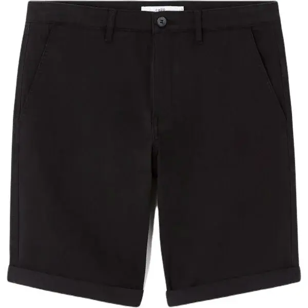 CELIO BOCHINOBM Pánské plátěné kraťasy, černá, velikost