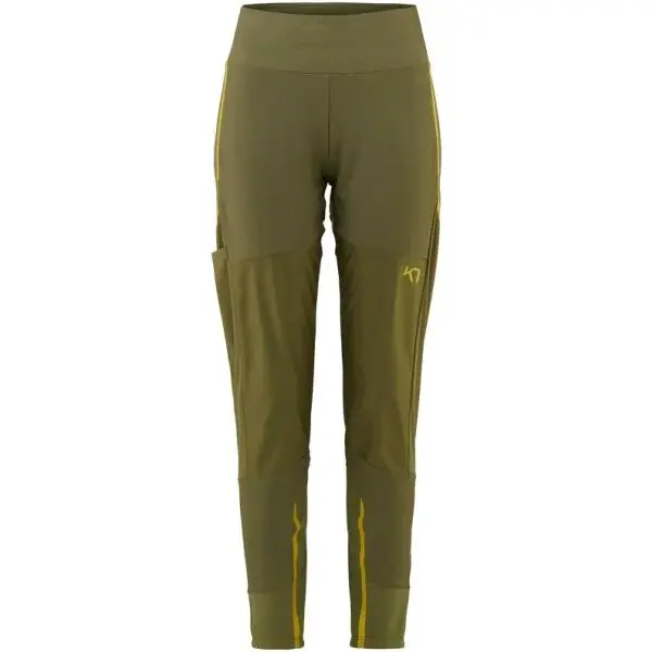 KARI TRAA VOSS HYBRID Dámské sportovní kalhoty, khaki, velikost