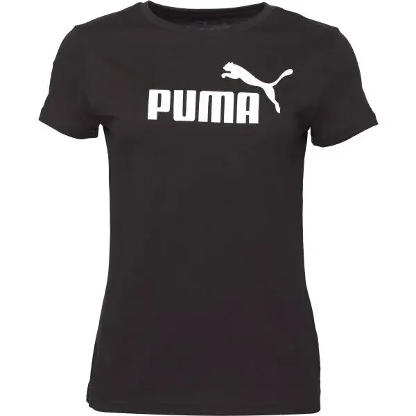 Puma ESSENTIALS N0. 1 LOGO TEE Dámské triko, černá, velikost