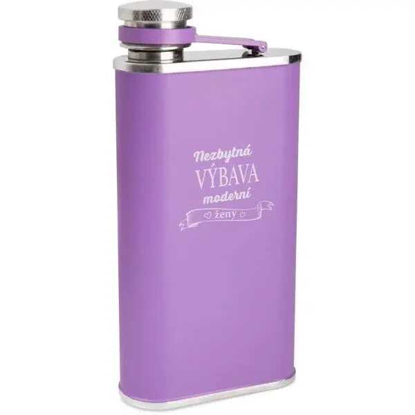 ALBI NEZBYTNÁ VÝBAVA MODERNÍ ŽENY Placatka, fialová, velikost 320 ML